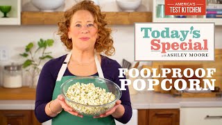 How to Make Perfect Stovetop Popcorn with Four Flavor Variations  Todays Special [upl. by Homer]