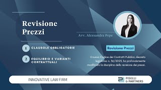 Revisione Prezzi [upl. by Ecirahc]