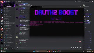 Discord boost bot showcase [upl. by Ayaladnot]