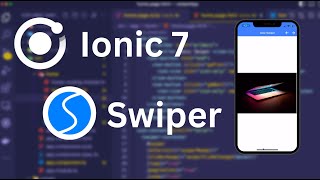 How to implement Swiper with Ionic 7 ionslides removed [upl. by Tati]