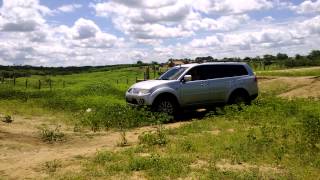 Pajero dakar teste de tração interior Ce [upl. by Lerud696]