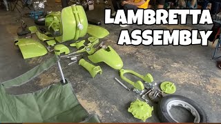 ASSEMBLE A LAMBRETTA IN 15 HOURS  MBG2023 [upl. by Ear]