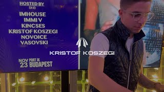 Kristof Koszegi  Live Disco House DJ Set From Budapest  Winter Mix [upl. by Cooperstein]