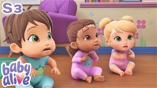 👶 Baby Alive  Just A Game  Season 3  COMPILATION  Family Kids Cartoon [upl. by Porcia]