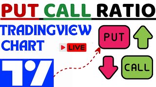 How to use Put Call Ratio PCR in Tradingview Chart [upl. by Rebecka]