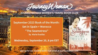 JourneyWoman Book Club quotThe Seamstressquot quotThe Time In Betweenquot September 2023 [upl. by Ahselaf]