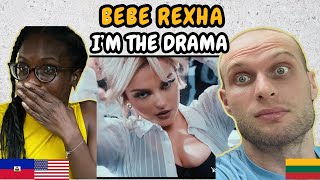 REACTION TO Bebe Rexha  Im the Drama Music Video  FIRST TIME WATCHING [upl. by Fairley539]