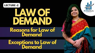 Law of Demand Lecture 2  Microeconomics  BECC 101105108  UGC NET  IES  Economics Optional [upl. by Lohcin505]