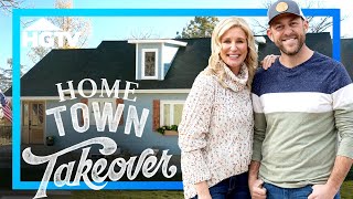 100YearOld Farmhouse Gets a Brand New Look  Home Town Takeover  HGTV [upl. by Zwiebel]