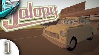 Lets Play Jalopy part 1  The Journey Begins [upl. by Russom]