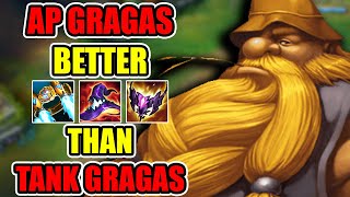 Why FULL AP Gragas is Better than TANK GRAGAS   SEASON 13 FULL AP GRAGAS IS BROKEN  lol [upl. by Cheri]