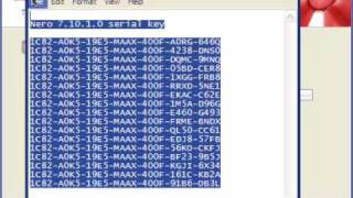 Nero 7 Ultra Serial Key [upl. by Ikkir219]