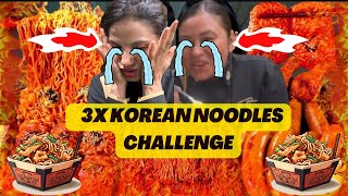 EATING The Worlds SPICIEST Ramen NoodlesCHALLENGE 🥵😡challenge ramennoodles ramen vairalvideo [upl. by Ycul148]