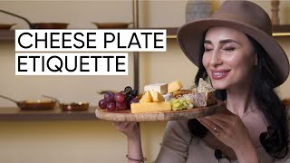 Cheese Platter Etiquette How To Build The Ultimate Cheese Board amp To Elegantly Eat Cheese [upl. by Egrog]