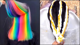 TOP BEST HAIR COLOR TRANSFORMATIONS  2020 COMPILATION  makeupclipys [upl. by Tammany]