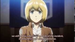 Shingeki no Kyojin OVA 3 Clip 5  This Proves It Armin is the Narrator [upl. by Kela]