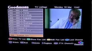 Standard Definition Freesat Box  Add amp View NonFreesat Channels [upl. by Sellihca]