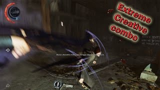 Dishonored 2 Emily Brutal Creative Combo 9 Kills HD [upl. by Ahtelahs13]