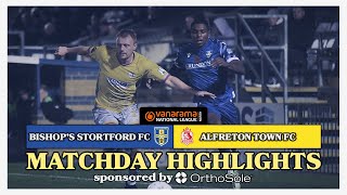 Matchday Highlights  Bishops Stortford FC vs Alfreton Town FC  Vanarama National League North [upl. by Emmey]