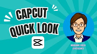 CapCut Quick Look Fast Five Tutorial [upl. by Delle]