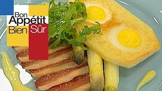 Oeufs de caille aux asperges [upl. by Yecaw]