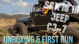 Axial® SCX10™ III Jeep® CJ7 ll Unboxing and first off road drive [upl. by Evvie284]