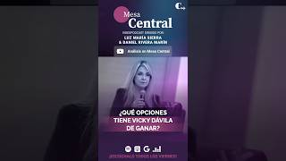 ¿Qué opciones tiene Vicky Dávila de ganar mesacentral noticias [upl. by Cuthbertson]