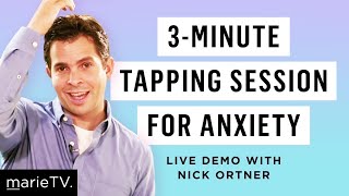 Nick Ortner’s Tapping Technique to Calm Anxiety amp Stress in 3 Minutes [upl. by Tatiania]