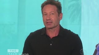 David Duchovny on The Talk [upl. by Prinz]