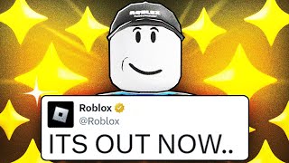 Roblox Finally Released The Update [upl. by Labaw902]