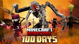 100 Days in a PARASITE APOCALYPSE in Hardcore Minecraft [upl. by Adama]