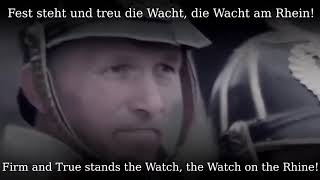 Die Wacht am Rhein ✠ Patriotic anthem english translationDrLudwig reupload [upl. by Letnohc197]