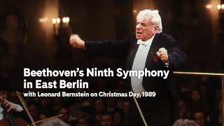 Leonard Bernstein Beethoven’s Ninth Symphony in East Berlin 1989 excerpt  Carnegie Hall [upl. by Grew]