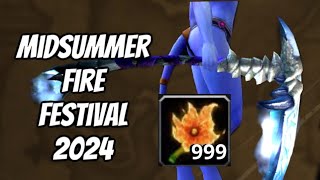 ALL OF THE REASONS YOU SHOULD GO TO THE MIDSUMMER FIRE FESTIVAL IN 2024 WORLD OF WARCRAFT [upl. by Melvyn558]