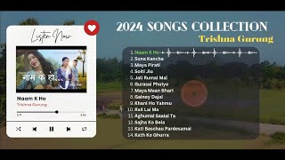 TRISHNA GURUNG  2024 LATEST SONGS COLLECTIONS [upl. by Holcman]