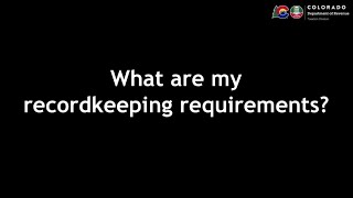 What are My Recordkeeping Requirements [upl. by Ynej693]