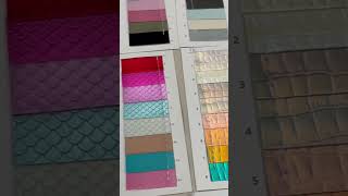 How to OEM ShoesSent bright fabric swatches to buyer for decisiondesigner supplier jinxiushoes [upl. by Darach975]