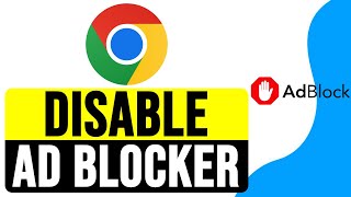 How to DISABLE AD BLOCKER in GOOGLE CHROME on LAPTOP 2024  Turn Off Ad Blocker on Chrome [upl. by Aloap]