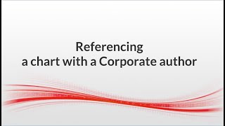 Reference a chart with a corporate author [upl. by Onitselec829]