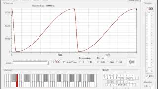 Demonstration of basic Phase Distortion cosine [upl. by Xino]