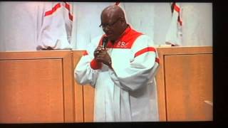 Broadview Baptist Church singing Hes Always There feat Deacon Leon C Thompson [upl. by Ainesy]