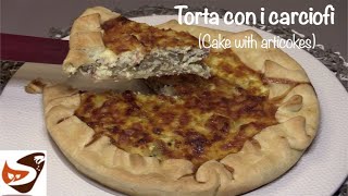 TORTA SALATA DI CARCIOFI la pizza rustica più buon che cè [upl. by Danni665]