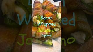 Bacon Wrapped Jalapeno Poppers Viral TikTok Recipe tiktokviral jalapenopoppers tiktokfood shorts [upl. by Acinorev]