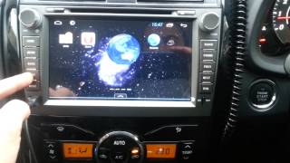 Обзор Штатное головное устройство Toyota Corolla 2010 на 1 ОС Android 411 [upl. by Akamaozu]