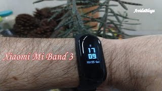 Unboxing pulseira inteligente Xiaomi Mi Band 3  XMSH05HM [upl. by Oigres]