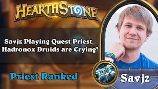 Savjz Playing Quest Priest Hadronox Druids are Crying [upl. by Assilram139]