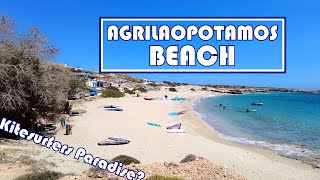 Karpathos Greece  Agrilaopotamos Beach ▶ In 4K [upl. by Jocelyn]