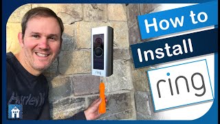 Installing the Ring Video Doorbell Pro – StepbyStep [upl. by Gewirtz661]