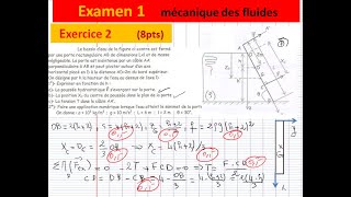 🔴mécanique des fluides  exercice 6☑️  statique des fluides😎 [upl. by Marutani]