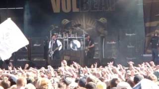 Volbeat Sweden Rock 2009 A Broken Man and the Dawn [upl. by Brottman]